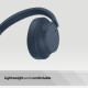 Sony Навушники Over-ear WH-CH720N BT 5.2, ANC, SBC, AAC, Wireless, Mic, Синій