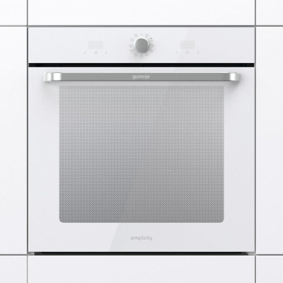 Gorenje Духовий шафа електричний, 77л, A, пара, дисплей, макс.темпер.-300, білий