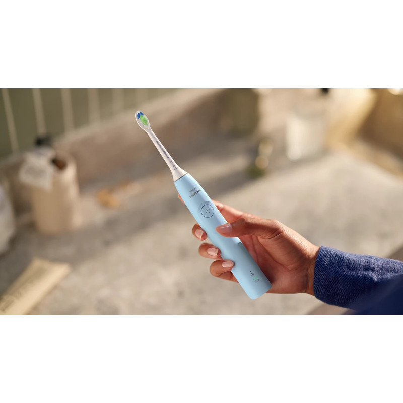 Philips Щітка зубна електр., Sonicare 5300 Series, 62т. колив/хв, насадок-1, блакитний