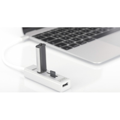 Digitus Сетевой концентратор OTG USB 2.0 типа С
