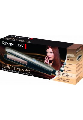 Remington Випрямляч Keratin Therapy Pro, >300Вт, 160-230С, кераміка, бронзовий