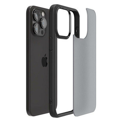 Spigen Чохол для Apple iPhone 15 Pro Max, Ultra Hybrid, Frost Black
