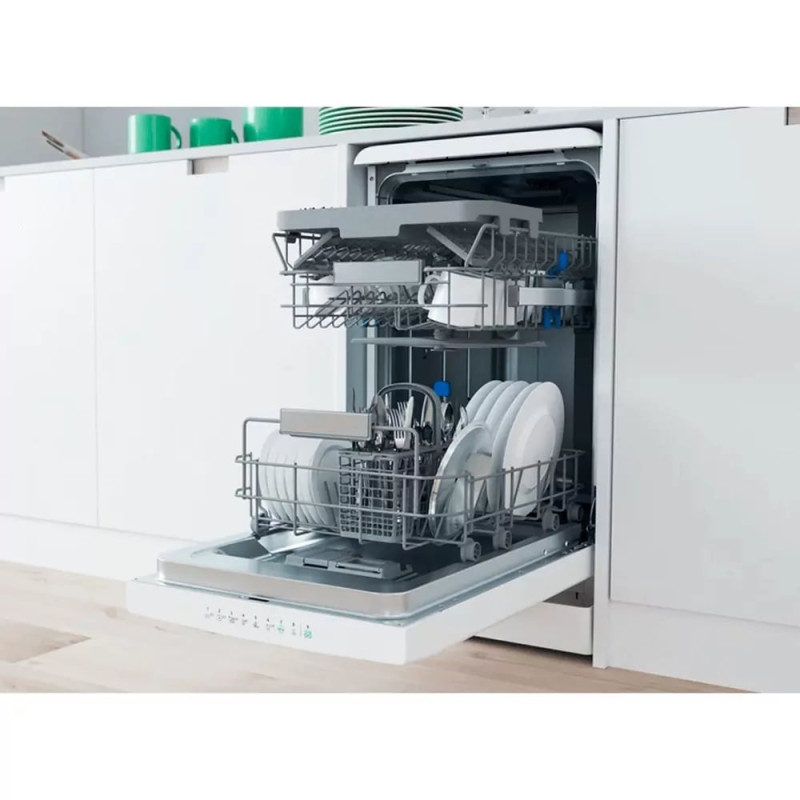 Indesit Посудомийна машина Indesit, 10компл., A+, 45см, білий