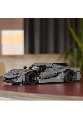 LEGO Конструктор Technic Koenigsegg Jesko Absolut — сірий гіперкар