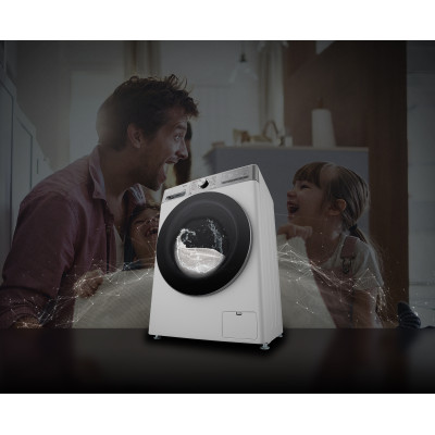 LG Прально-сушильна машина фронтальна, 9(5)кг, 1200, А, 48см, дисплей, пара, інвертор, білий