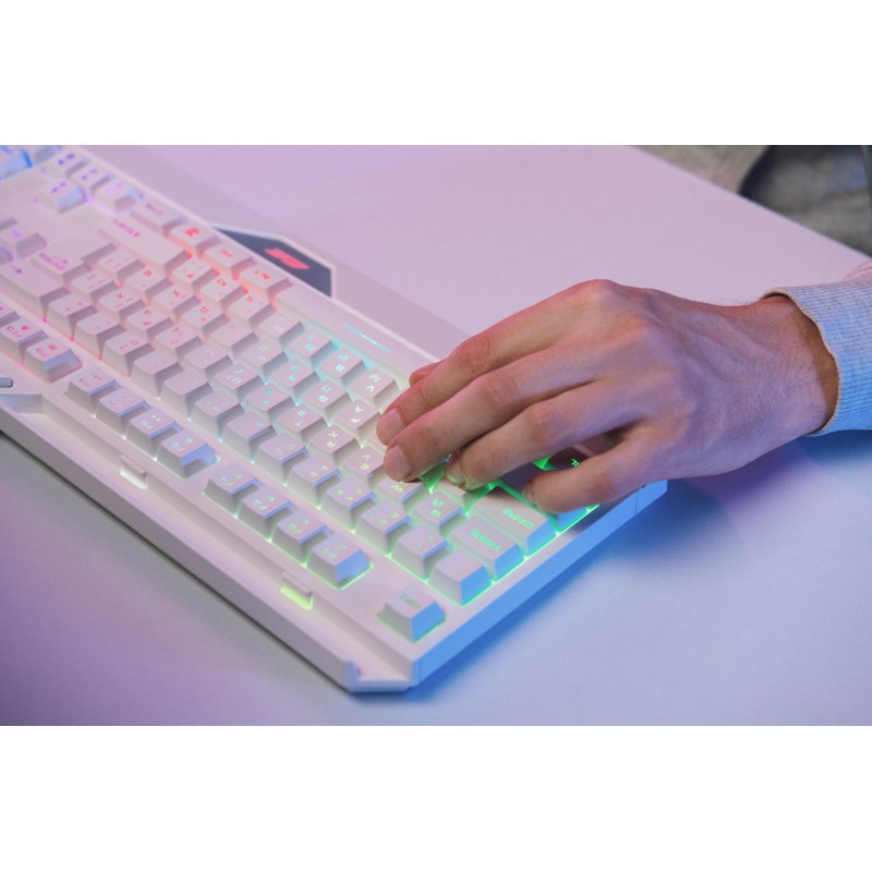 2E Gaming Клавіатура KG315 RGB USB White Ukr