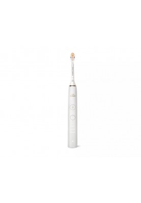 Philips Щітка зубна електр., Sonicare DiamondClean 9000 Series, набор, 62т. колів/хв, насадок-1, 2 шт. в наборі, 1зарядн.стакан+зарядка, чорний, білий