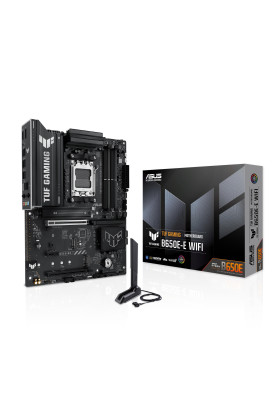 ASUS Материнcька плата TUF GAMING B650E-E WIFI sAM5 B650 4xDDR5 M.2 HDMI DP WiFi BT ATX
