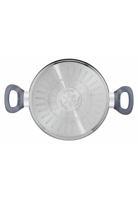Tefal Кастрюля Daily Cook з кришкою, 24см, нержавіюча сталь, алюміній, бакеліт