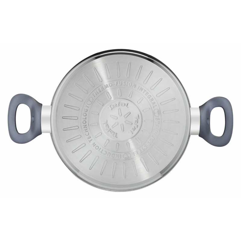 Tefal Каструля Daily Cook з кришкою, 24см, нержавіюча сталь, алюміній, бакеліт