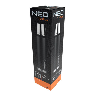 Neo Tools Термос Neo Tools нержавіюча сталь, 1000мл, 0.65кг Neo Tools Термос Neo Tools нержавіюча сталь, 1000мл, 0.65кг