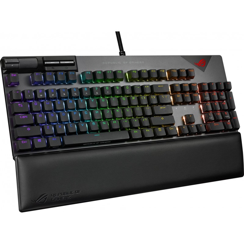 ASUS Клавіатура ROG Strix Flare II LED 104key NX Red USB US Black/Grey