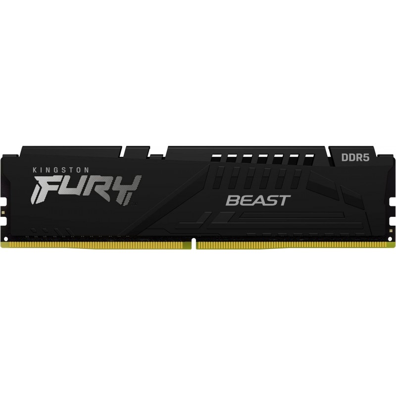 Kingston Пам'ять ПК DDR5 32GB 5200 FURY Beast Black