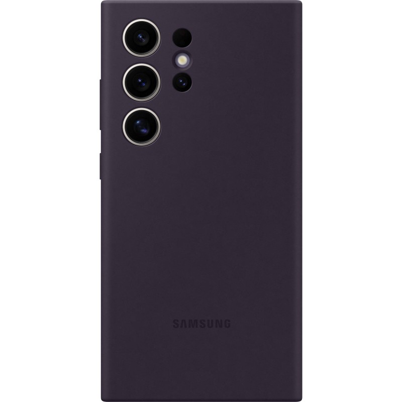 Samsung Чохол для Galaxy S24 Ultra (S928), Silicone Case, фіолетовий темний