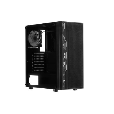 2E Gaming Корпус Spero G2052 без БЖ 2xUSB3.0, 1xUSB2.0, 1x120мм ARGB, 2x120мм, VGA 345мм, LCS ready, TG Side Panel, ATX, чорний