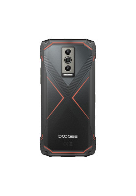 Doogee Смартфон Blade 10 Pro 6.56" 6/256ГБ, 2SIM, 5150мА рік, чорно-червоний