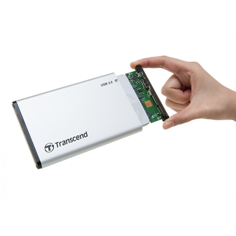 Transcend Корпус для 2.5" HDD/SSD Aluminum