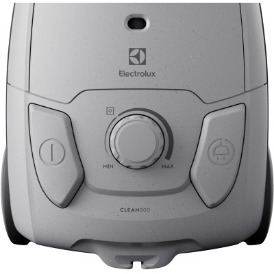 Electrolux Пилосос мішковий, 650Вт, 3л, HEPA12, s-bag, 2 насадки, сірий