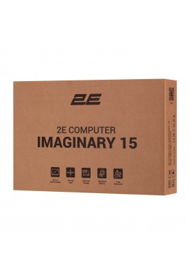 2E Ноутбук Imaginary 15.6" FHD IPS AG, Intel i3-1215U, 16GB, F1TB, UMA, DOS, Чорний