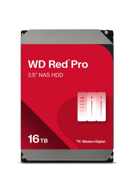 WD Жорсткий диск WD 16TB 3.5" 7200 512MB SATA Red Pro NAS