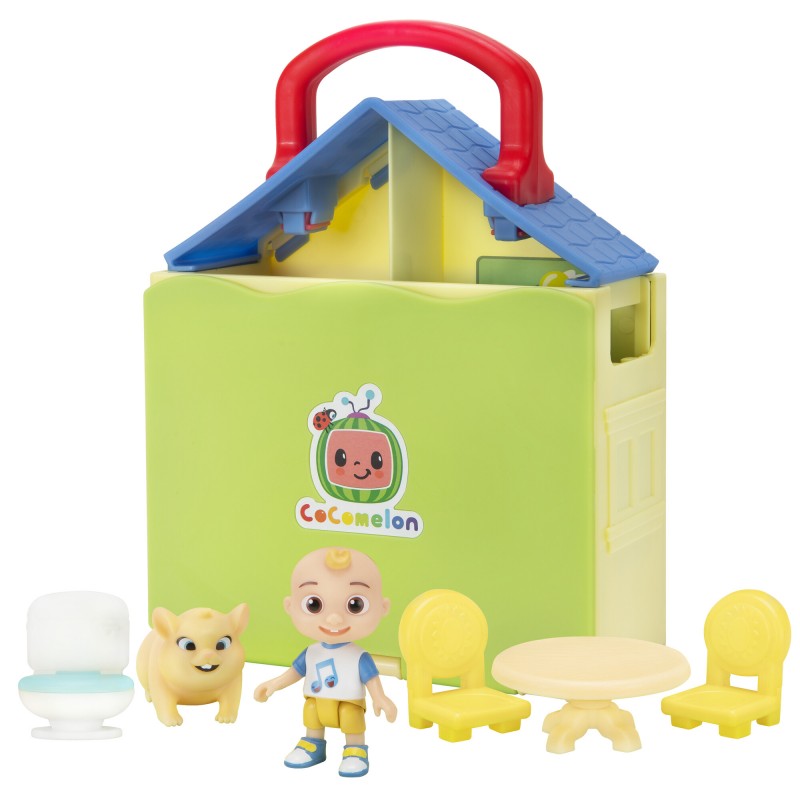 CoComelon Ігровий набір Medium Playset Pop n' Play House - 2 фігурки та 5 аксесуарів