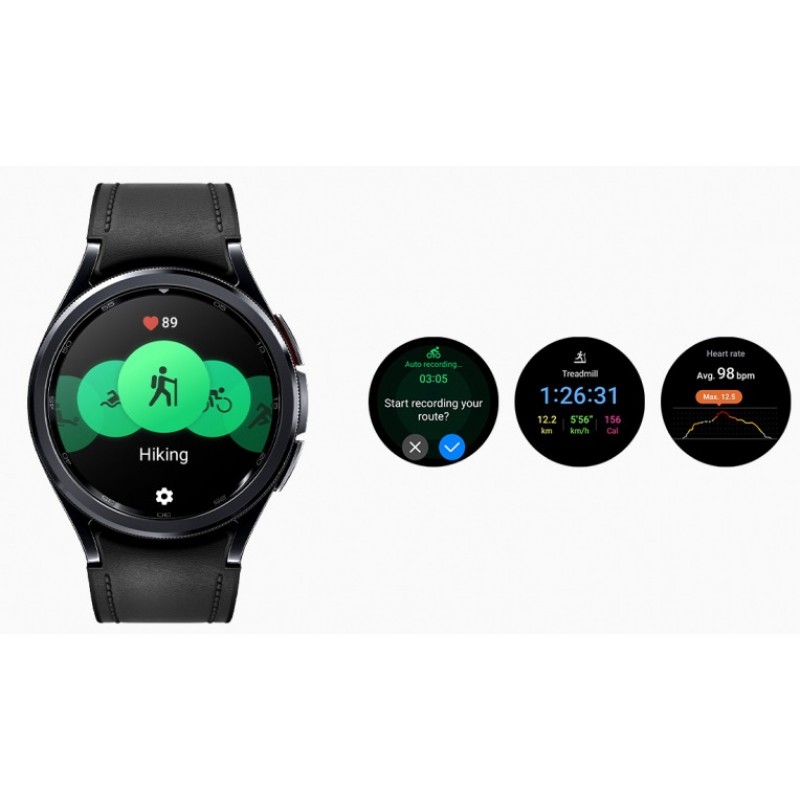 Samsung Смарт-годинник Galaxy Watch 6 Classic 47mm LTE (R965) 1.47", чорний