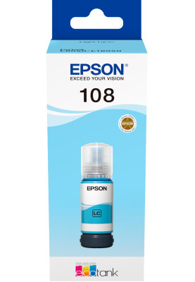 Epson Контейнер з чорнилом 108 EcoTank L8050/L18050 light cyan