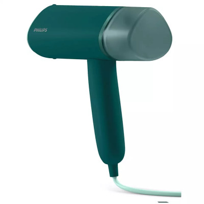 Philips Відпарювач компактний Series 3000, 1000Вт, 120мл, паровий удар -20гр, нерж. сталь, аквамарін