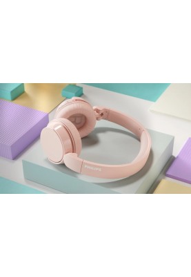 Philips Навушники On-ear TAH4209 BT 5.3, Wireless, Mic, Розовий