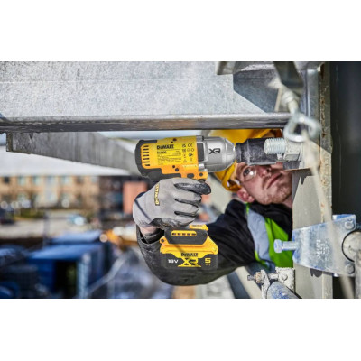 DeWALT Гайковерт ударний XR Li-Ion безщітковий 18В 1898Нм 2300об·хв 2200уд/хв 1/2" 2.9кг без АКБ і ЗП