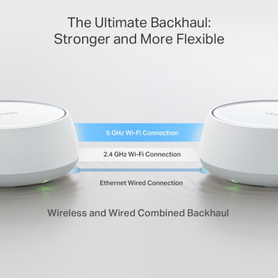 TP-Link Система WiFi-Mesh Deco BE22 BE3600, 1xGE LAN, 1xGE WAN, 3мод TP-Link Система WiFi-Mesh Deco BE22 BE3600, 1xGE LAN, 1xGE WAN, 3мод