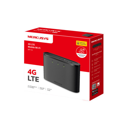 Mercusys Мобільний Маршрутизатор MT110 N150, 4G/LTE, 2200мА*год Mercusys Мобільний Маршрутизатор MT110 N150, 4G/LTE, 2200мА*год