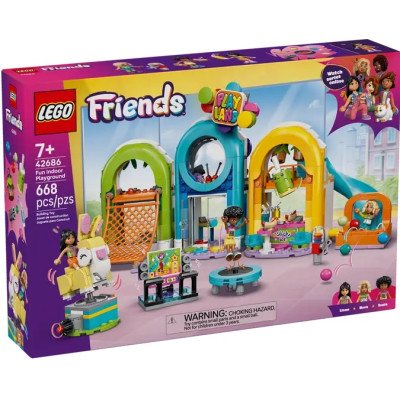 LEGO Конструктор LEGO Friends Веселий критий ігровий майданчик