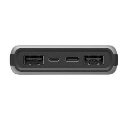HAMA Портативний зарядний пристрій Power Bank ALU15HD 15000 mAh Silver