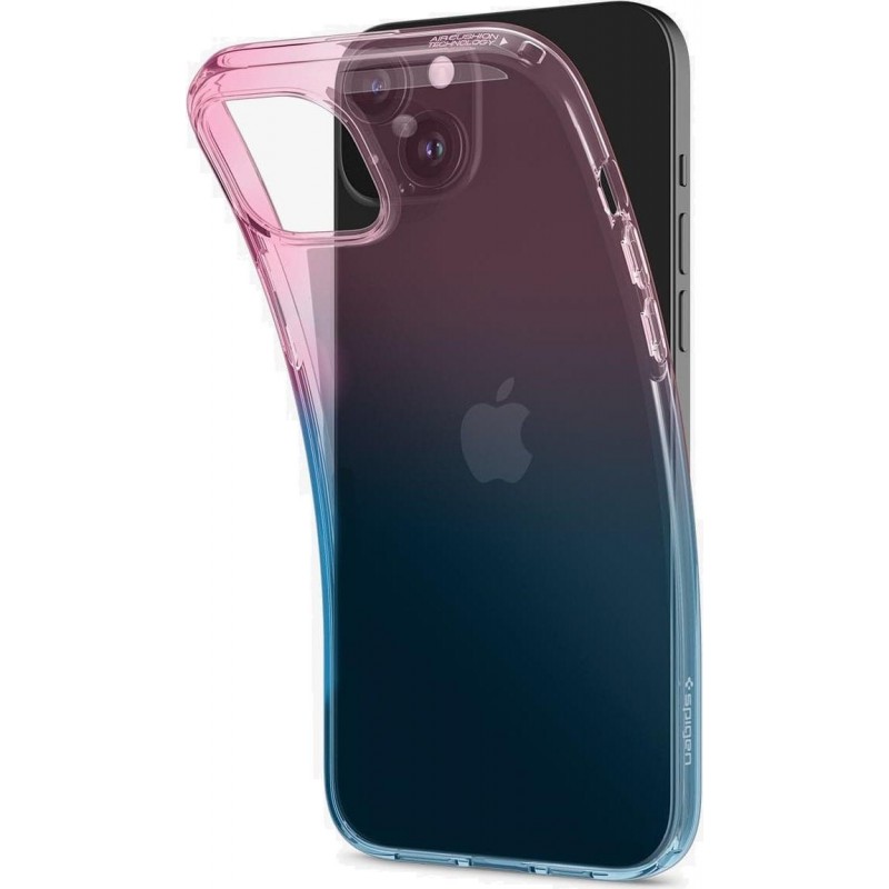 Spigen Чохол для Apple iPhone 15 Liquid Crystal, Gradation Pink