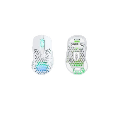 Cherry Xtrfy Миша M4, WL/USB-A, RGB, білий