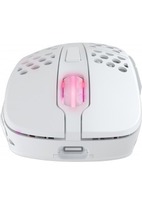 Cherry Xtrfy Миша M4 RGB WIRELESS White