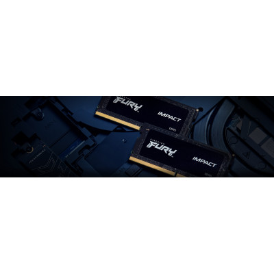 Kingston Пам'ять ноутбука DDR5 64GB KIT (32GBx2) 4800 FURY Impact