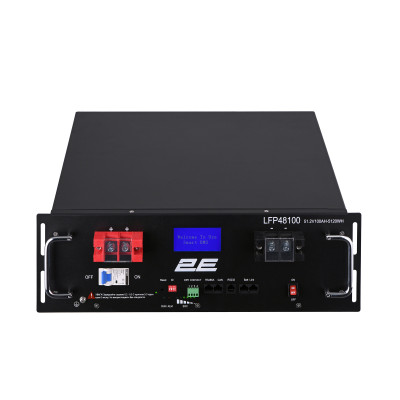 2E Акумуляторна батарея LFP48, 48В, 100А•год, 19" Touch-LCD 16S