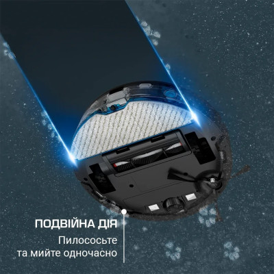 Rowenta Робот-пилосос миючий X-Plorer Serie 65, 2300ПаВт, h=7.8см, 0.3л, конт пилок -0.4л, автон. робота до 168хв, чорний Rowenta Робот-пилосос миючий X-Plorer Serie 65, 2300ПаВт, h=7.8см, 0.3л, конт пилок -0.4л, автон. робота до 168хв, чорний