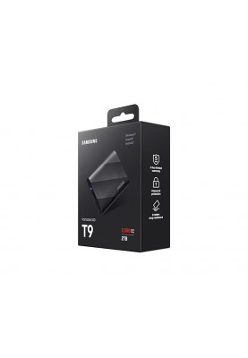 Samsung Портативний SSD 2TB USB 3.2 Gen 2 Type-C T9 Shield