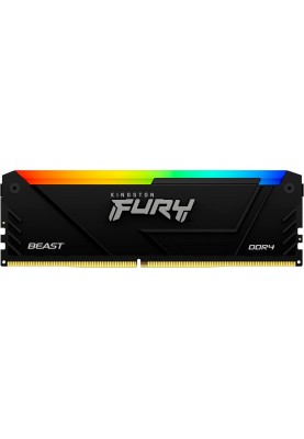 Kingston Пам'ять ПК DDR4 16GB 3200 FURY Beast RGB