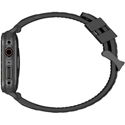 Blackview Смарт-годинник W30 50мм, 1.91", 320*380, TFT, BT 5.3, 128МБ, чорний