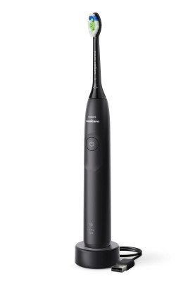 Philips Щітка зубна електр., Sonicare 5300 Series, 62т. колів/хв, насадок-1, чорний