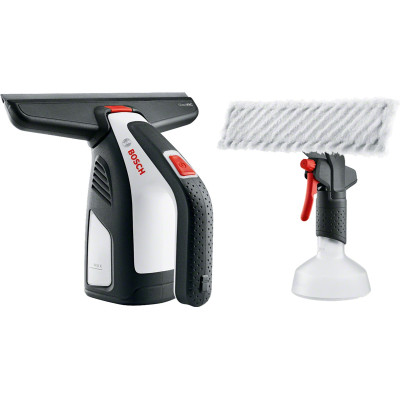 Bosch Пилосос GlassVAC Solo Plus, акумуляторний, для миття вікон, 2Ач, до 30 хв, 0.7 кг, пульв.