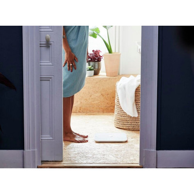 Tefal Ваги підлогові Goodvibes Sport, 180кг, Bluetooth, 4xAAA в комплекті, скло, білий