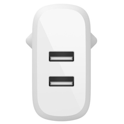 Belkin Зарядне пристрій мережевий 24Вт 2хUSB-A, білий