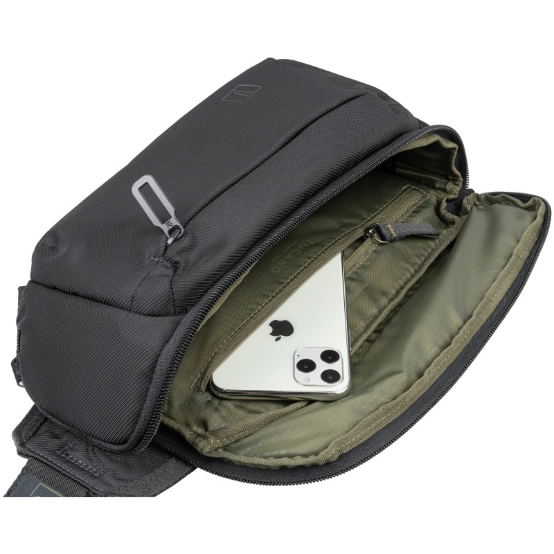 Tucano Astra crossbody, чорна