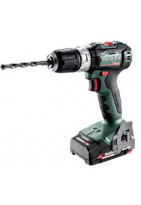 Metabo Дриль ударний SB 18 L BL, акумуляторний, Li-Power, 2*18В, 2Аг, metaBOX 145, 1.4кг