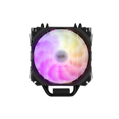 2E Gaming Процесорний кулер Air Cool AC120D6-ARGB, LGA1851, 1700, 1366, 1200, 115x, AM5, AM4, AM3, AM3+, AM2, AM2+, FM2, FM1, 4pin PWM, 3pin +5VARGB, TDP 200W